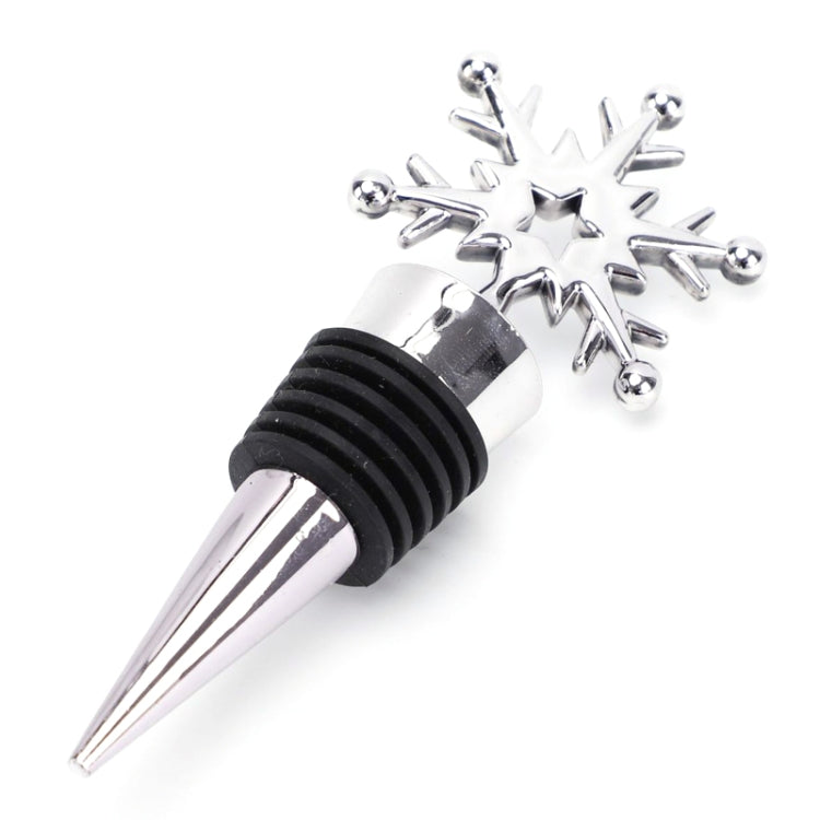 10 PCS Fresh-Keeping Sealed Red Wine Cork Champagne Stopper(Snowflake) by bashfashion