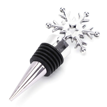 10 PCS Fresh-Keeping Sealed Red Wine Cork Champagne Stopper(Snowflake) by bashfashion
