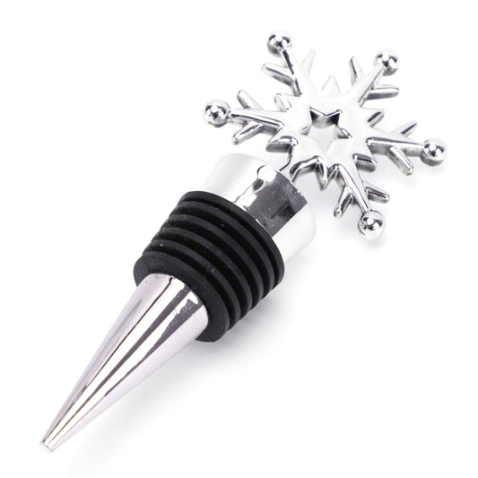 10 PCS Fresh-Keeping Sealed Red Wine Cork Champagne Stopper(Snowflake) by bashfashion