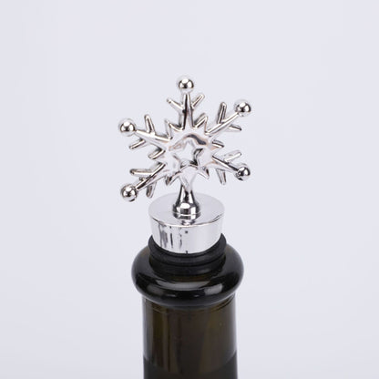 10 PCS Fresh-Keeping Sealed Red Wine Cork Champagne Stopper(Snowflake) by bashfashion