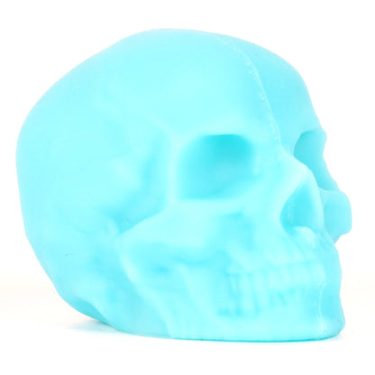 Skull Silicone Leak-Proof Fresh-Keeping Wine Stopper(Luminous Blue) by bashfashion