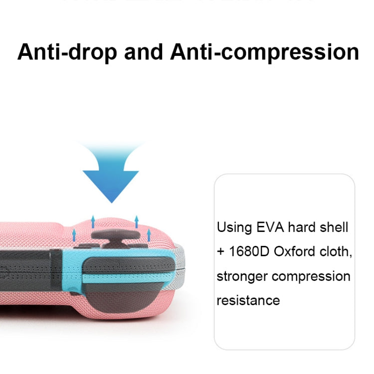 YK01 EVA Hard Shell Game Console Storage Bag with Card Slot For Nintendo Switch(Green) by bashfashion