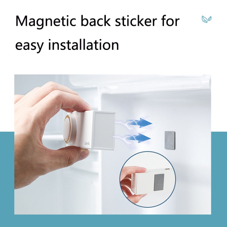 L18 Refrigerator Deodorizer Sterilization Deodorization Odor Preservation Small Household Car Air Purifier(Green) by bashfashion