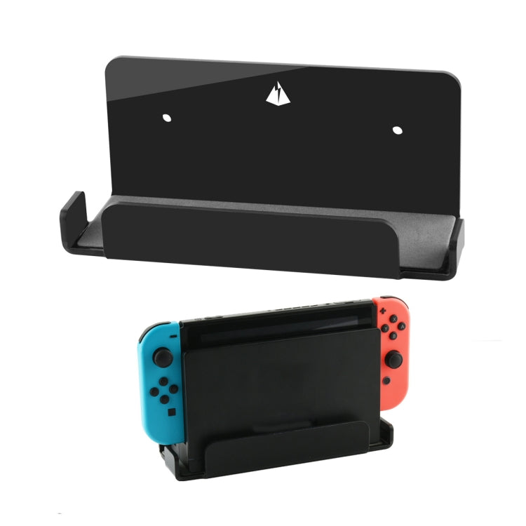 Game Console Wall Storage Bracket Game Console Accessories Storage Rack For Nintendo Switch(Black) by bashfashion