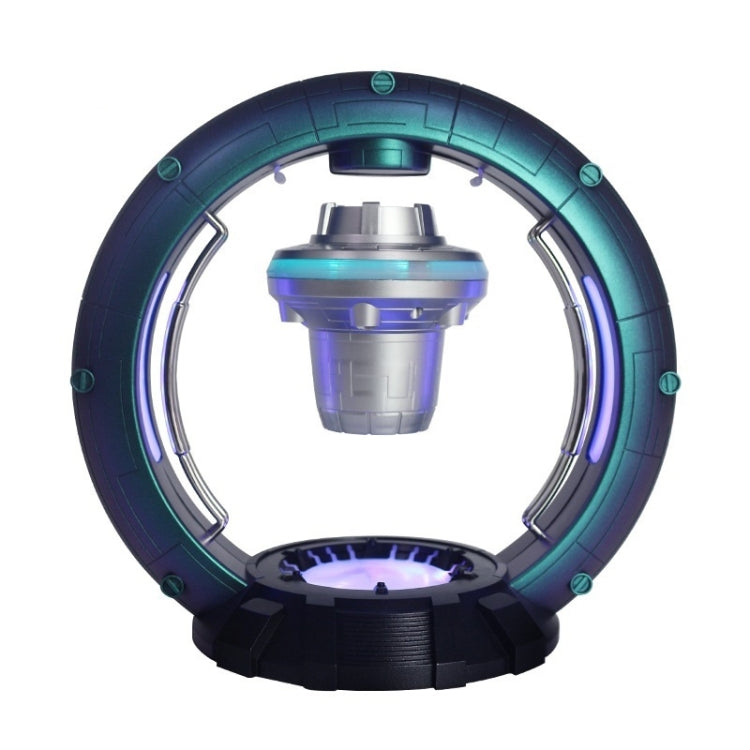 Magnetic Levitation Bluetooth Speaker Space Spacecraft Crafts, US Plug(Blue) by bashfashion