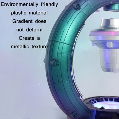 Magnetic Levitation Bluetooth Speaker Space Spacecraft Crafts, US Plug(Blue) by bashfashion