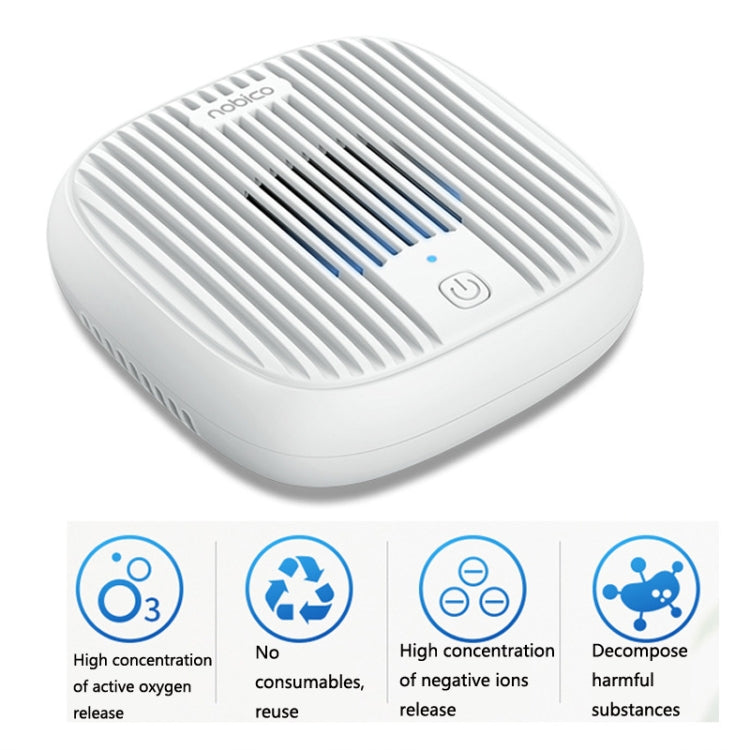 NOBICO Negative Ion Air Purifier Toilet Sterilization Eliminating Odor Formaldehyde Disinfection Machine, CN Plug(XD01) by NOBICO