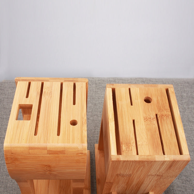 Household Kitchen Multifunctional Solid Wood Knife Storage Rack, Specification： R-type Tool Holder by bashfashion