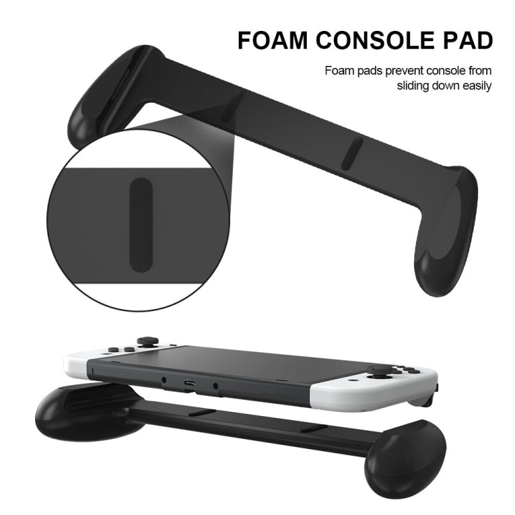 JYS NS217 Host Handle With Game Card Storage For Switch OLED(Black) by JYS