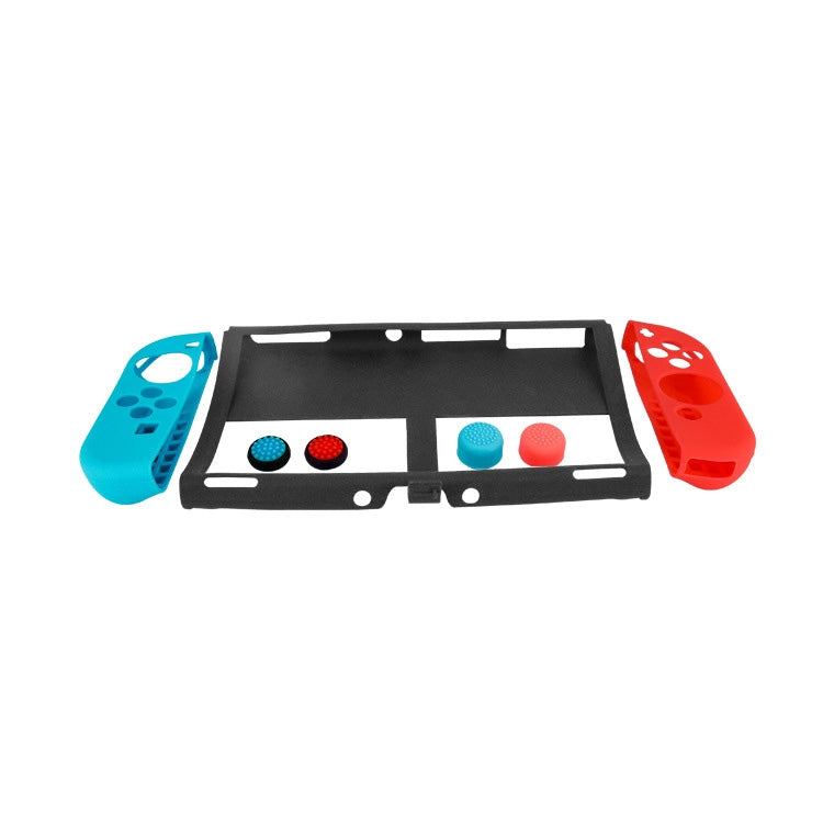 KJH NS-068 7 In 1 Game Console Silicone Protection Case Set For Switch OLED by KJH