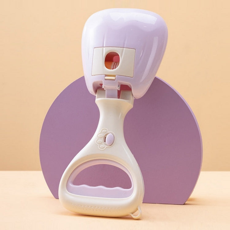 Portable Pet Toilet Picker with Garbage Bag(Purple) by bashfashion