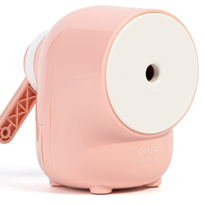 Deli 71169 Student Automatic Pen Pencil Sharpener Manual Pencil Sharpener(Cute Pink) by Deli