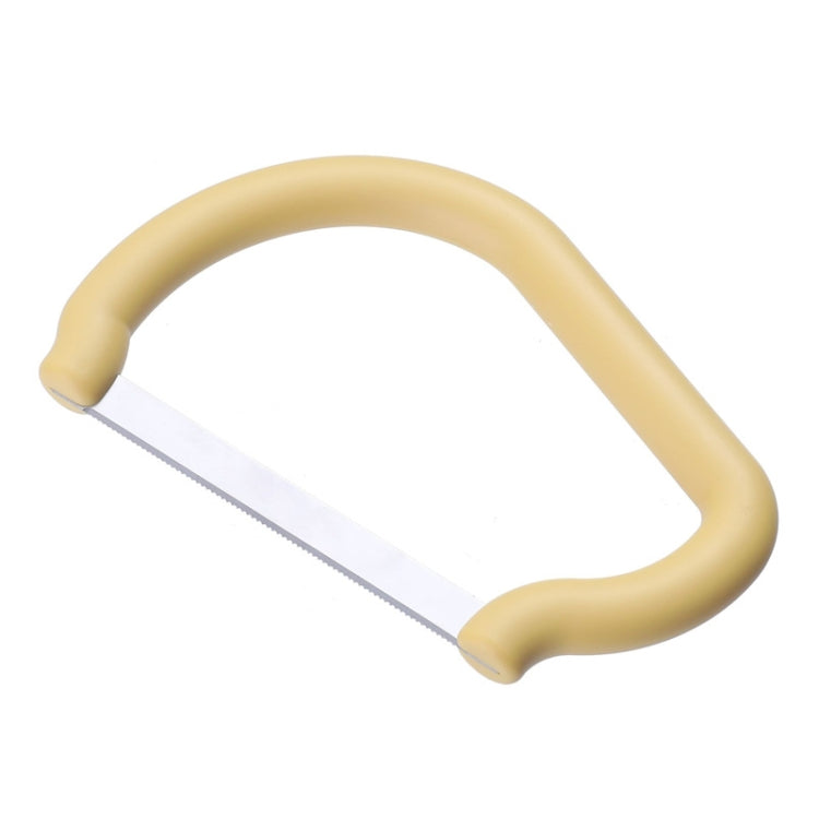 3 PCS Stainless Steel Banana Vegetable Slicer(Yellow) by bashfashion