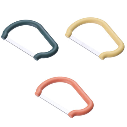 3 PCS Stainless Steel Banana Vegetable Slicer(Green) by bashfashion