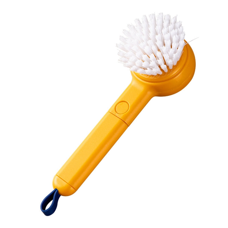 Multifunctional Fruit And Vegetable Cleaning Brush(Yellow) by bashfashion