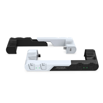 DOBE TNS-0122 4 In 1 Gamepad Charging Dock For Switch OLED(White Black) by DOBE