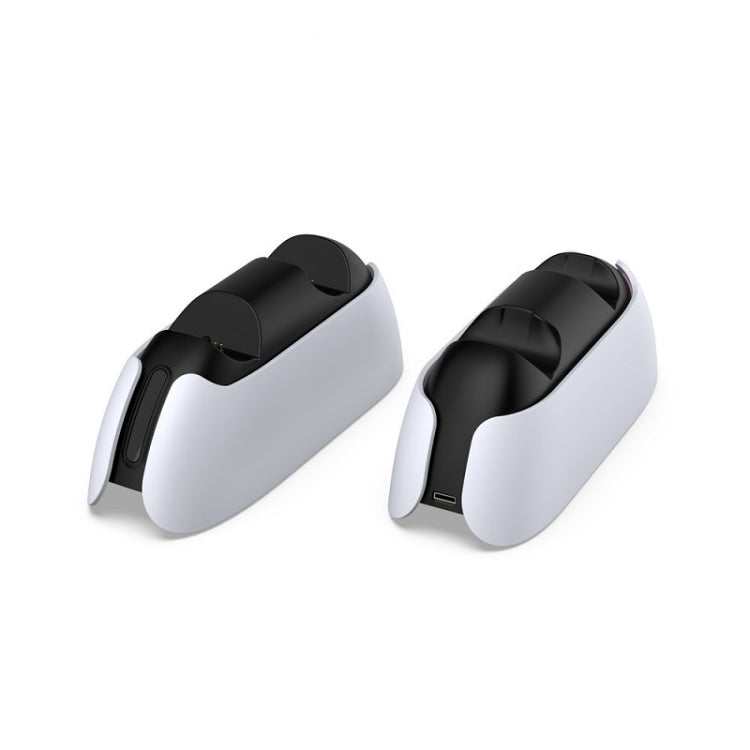 DOBE TP5-05103 Contact-Type Gamepad Charging Base With Indicator Light For PS5(White) by DOBE