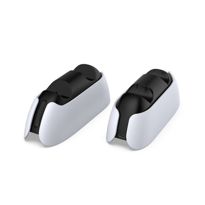DOBE TP5-05103 Contact-Type Gamepad Charging Base With Indicator Light For PS5(White) by DOBE