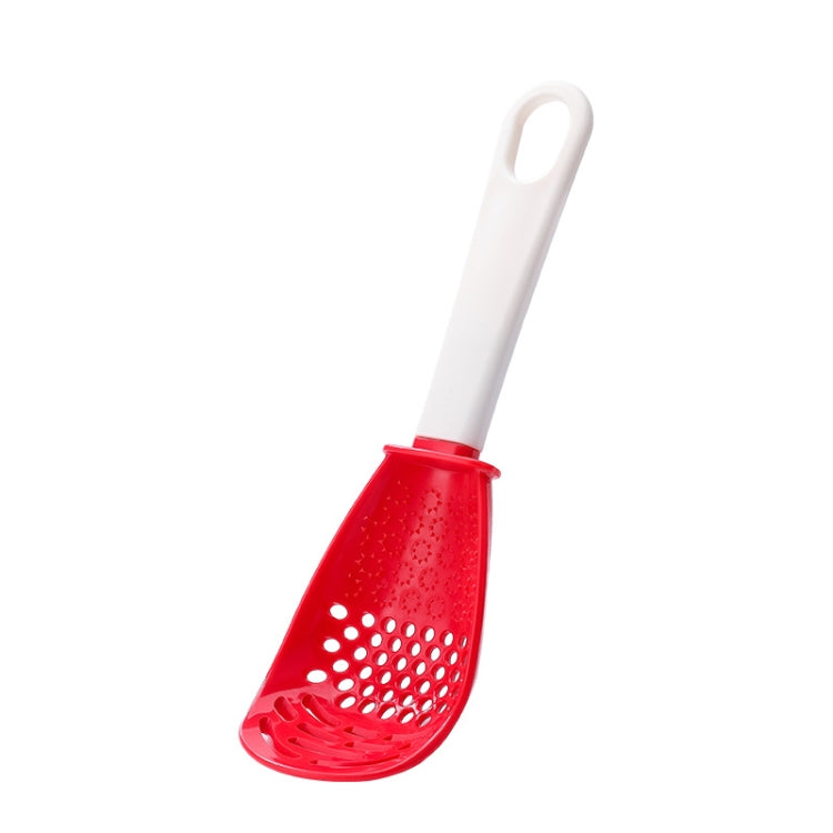 Kitchen Grinding And Draining Spoon(Red) by bashfashion