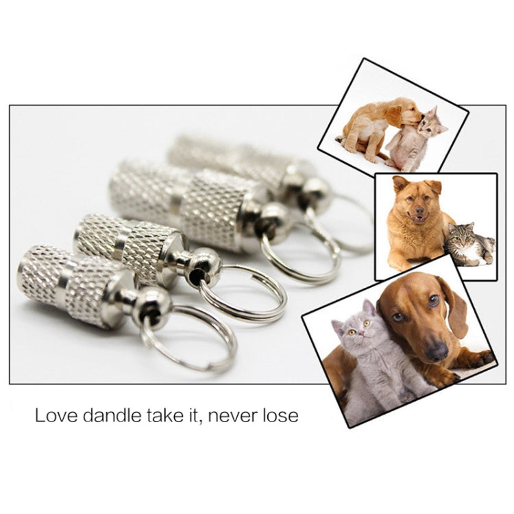 10 PCS Pet Dog Anti-Lost Collar Pendant by bashfashion