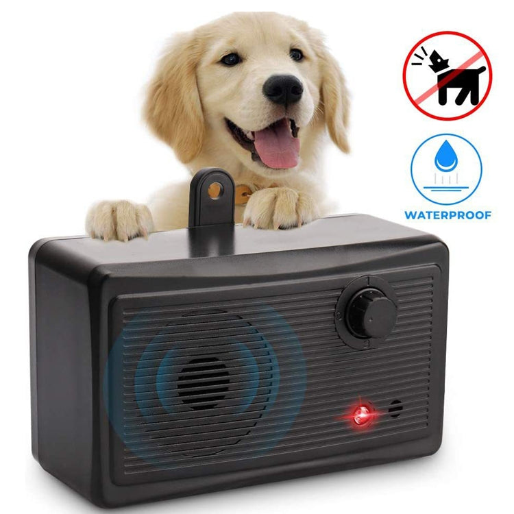 CSB-16 Outdoor Ultrasonic Bark Stopper Dog Training Device(Black) by bashfashion