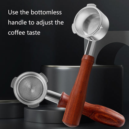 DL-1 Zinc Alloy Coffee Maker Bottomless Handle For Dongling, Style: Red Gem Curved by bashfashion