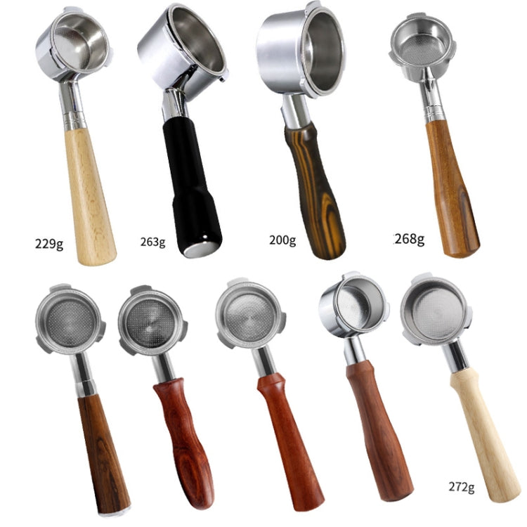 DL-1 Zinc Alloy Coffee Maker Bottomless Handle For Dongling, Style: Bamboo Without Buckle by bashfashion