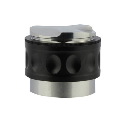 YK33258 Stainless Steel Double-Ended Coffee Cloth Dispenser, Size: 53mm(Black Finger Buckle Type) by bashfashion