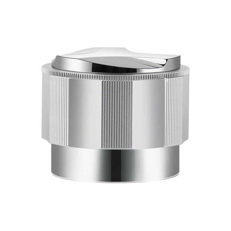 YK33258 Stainless Steel Double-Ended Coffee Cloth Dispenser, Size: 58.5mm(Silver Multilateral Type) by bashfashion