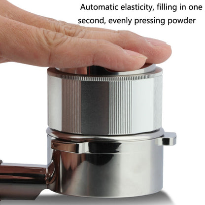 YK33258 Stainless Steel Double-Ended Coffee Cloth Dispenser, Size: 58.5mm(Silver Finger Buckle Type) by bashfashion