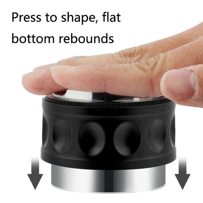 YK33258 Stainless Steel Double-Ended Coffee Cloth Dispenser, Size: 58.5mm(Black Finger Buckle Type) by bashfashion