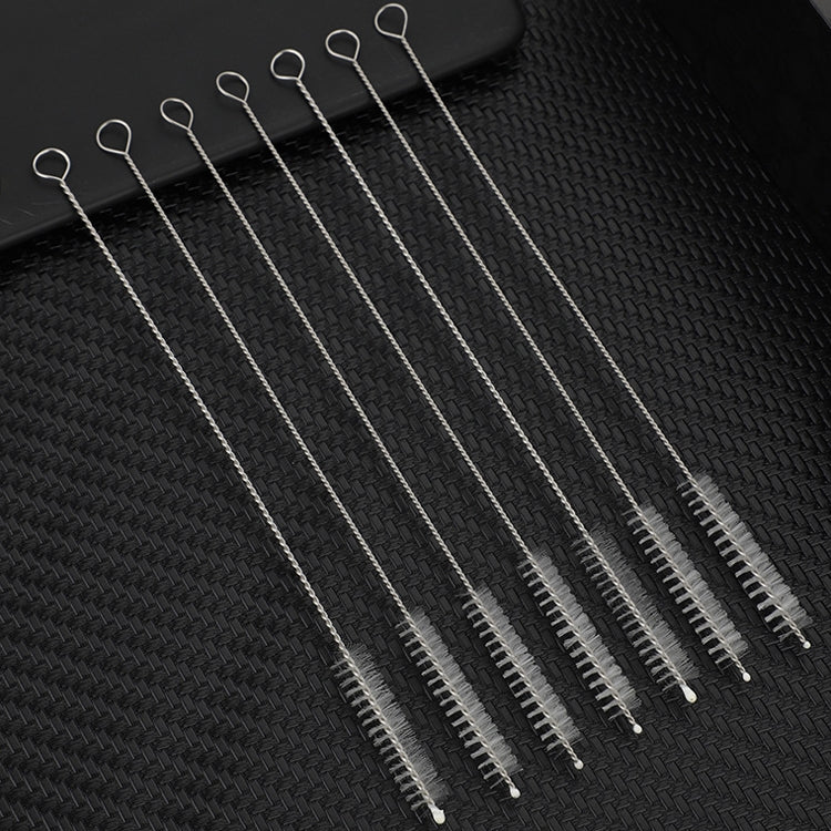 50 PCS Stainless Steel Brush Bottle Cleaning Brush, Size: 20cm by bashfashion