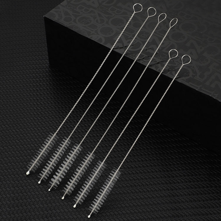 50 PCS Stainless Steel Brush Bottle Cleaning Brush, Size: 20cm by bashfashion