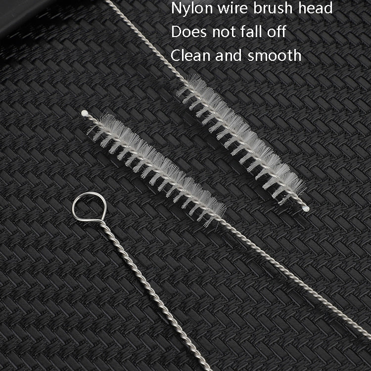 50 PCS Stainless Steel Brush Bottle Cleaning Brush, Size: 20cm by bashfashion