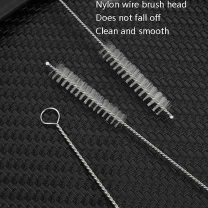 50 PCS Stainless Steel Brush Bottle Cleaning Brush, Size: 23cm by bashfashion