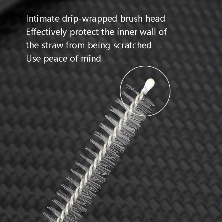 50 PCS Stainless Steel Brush Bottle Cleaning Brush, Size: 23cm by bashfashion