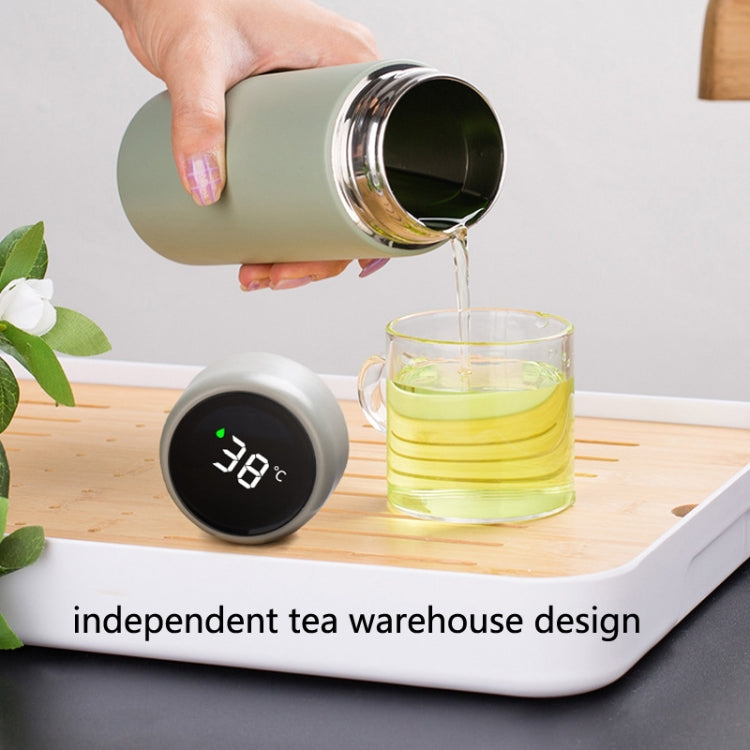 706 304 Stainless Steel Smart Insulation Water Cup(White) by bashfashion