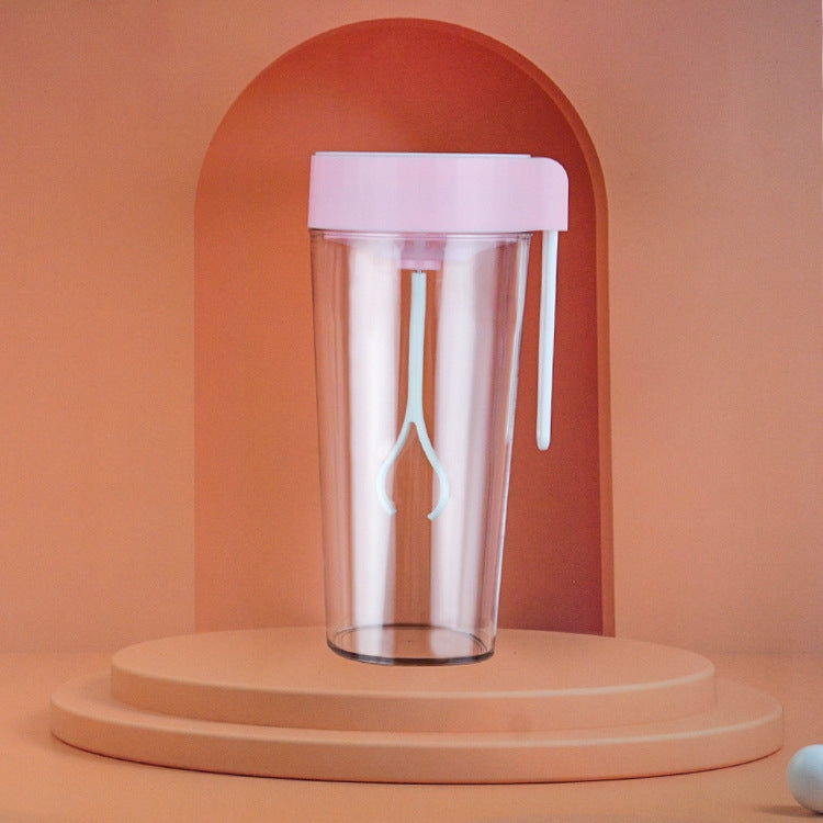 VE-V8 USB Charging Automatic Stirring Cup Full Seal Leak-Proof Electric Shake Cup, Capacity: 450ml(Light Pink) by bashfashion