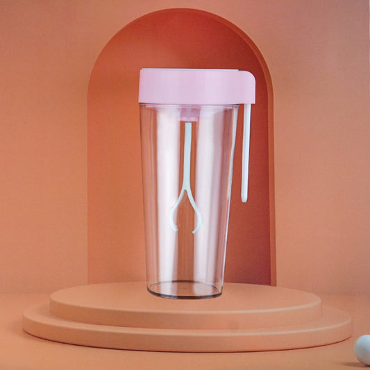 VE-V8 USB Charging Automatic Stirring Cup Full Seal Leak-Proof Electric Shake Cup, Capacity: 450ml(Light Pink) by bashfashion