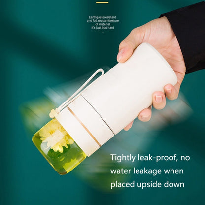 739 316 Stainless Steel Tea Glass Thermos Cup(Gold) by bashfashion