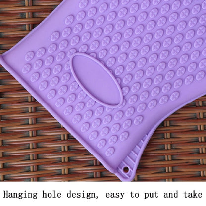 2 PCS Silicone Insulation Baking Oven Microwave Dish Clip Gloves, Colour: Green by bashfashion