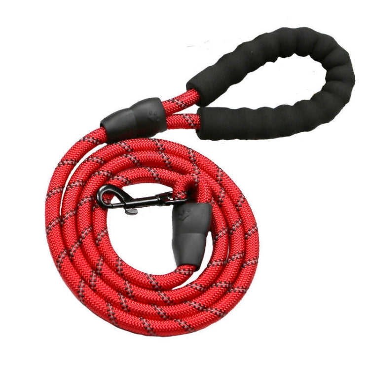 Pet Supplies Reflective Dog Pull Rope, Size: Length 150cm Thick 1.2cm(Red) by bashfashion
