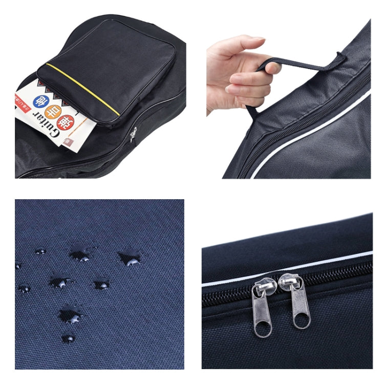 Cotton Padded Oxford Cloth Backpack, Spec: For 23 inch Ukulele by bashfashion