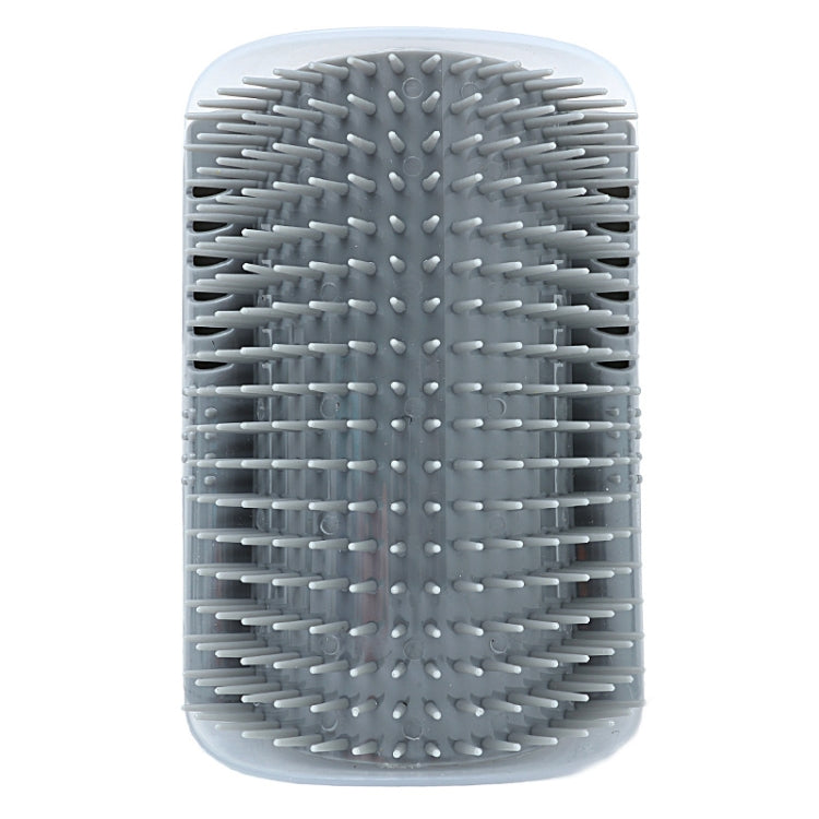 Pet Cat Corner Rub Hair Massage Brush(Grey) by bashfashion