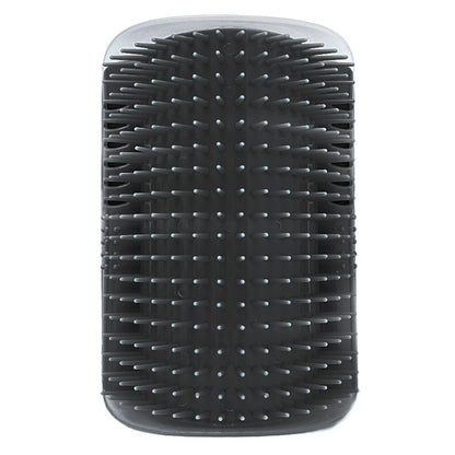 Pet Cat Corner Rub Hair Massage Brush(Black) by bashfashion