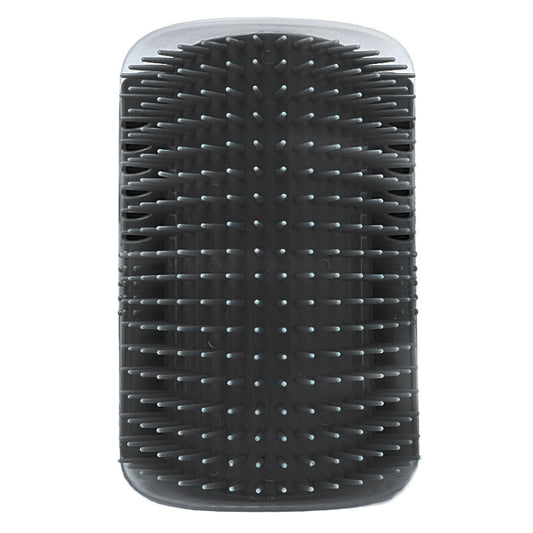 Pet Cat Corner Rub Hair Massage Brush(Black) by bashfashion