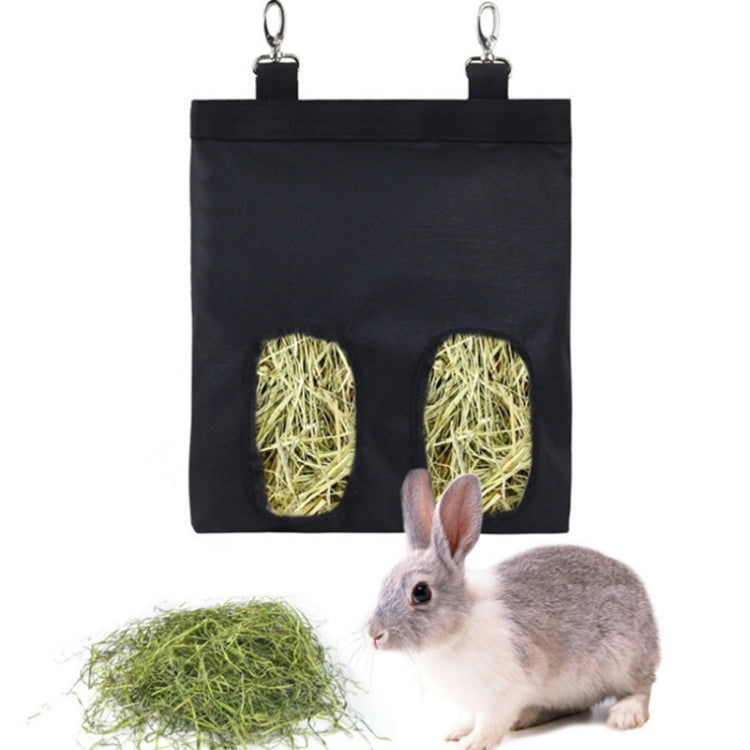 Small Pet Hamster Hanging Hay Storage Bag, Specification: Small by bashfashion