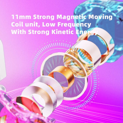 QKZ AK6 PRO HiFi Subwoofer In-Ear Wired Headphones with Mic(Green) by QKZ