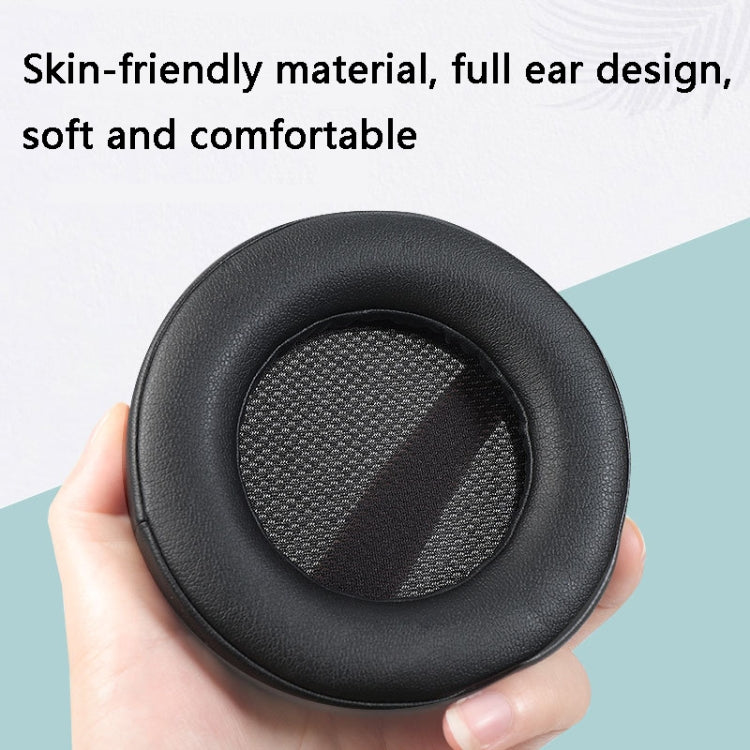 2 PCS 001 Headset Earmuffs with Snap-fit for Corsair Virtuoso RGB, Spec: Black by bashfashion