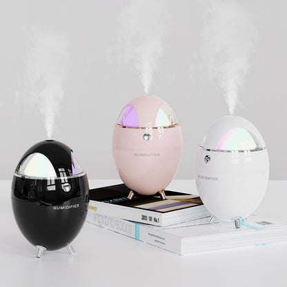 Y18 Mini USB Bedroom Spray Bright Night Lamp Humidifier(Black) by bashfashion